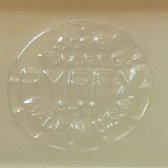 Vintage red pyrex 501-B with clear glass lid 501-C - Picture 8 of 10